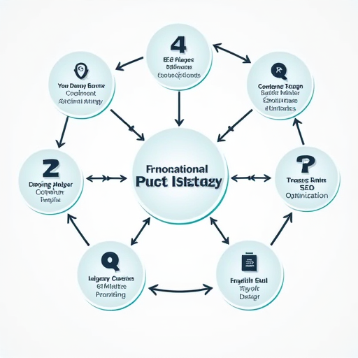 İçerik stratejisi oluşturma adımları akış diyagramı