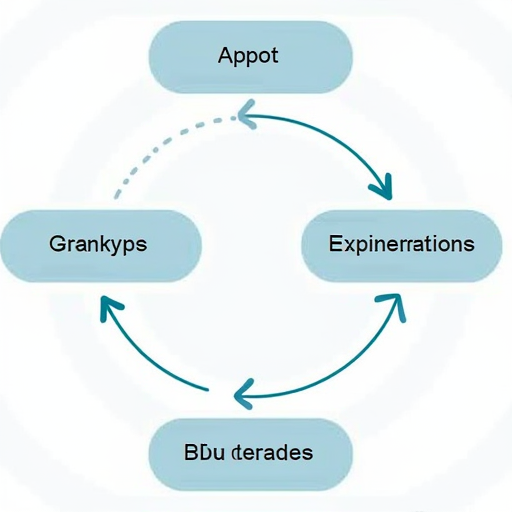 SEO stratejileri ile GEO hedef kitlesine ulaşmak için işlem diyagramı